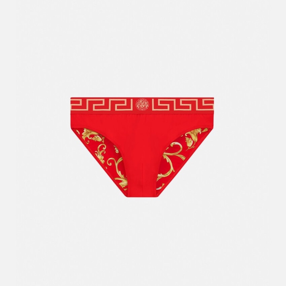 Versace GRECA BORDER SWIM BRIEFS